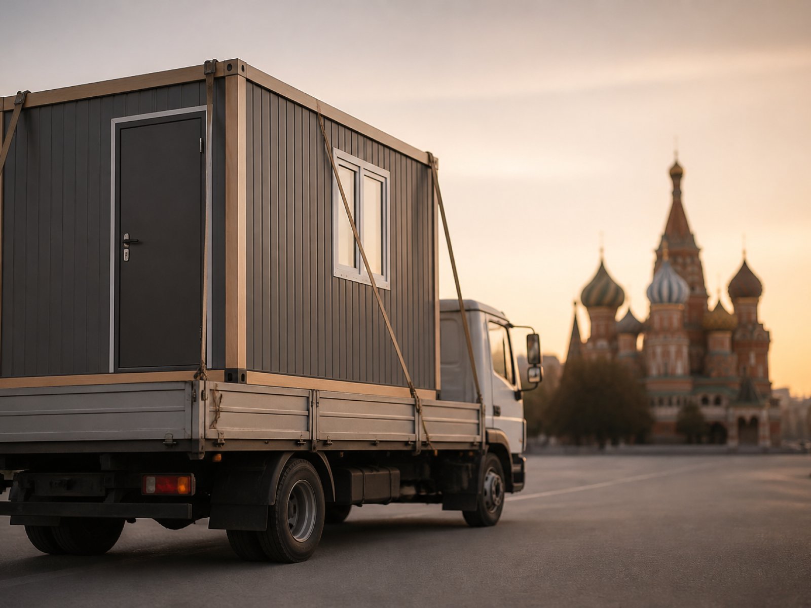 Купить бытовку в Москве с доставкой за 1 день: реальные сроки и условия экспресс-поставки